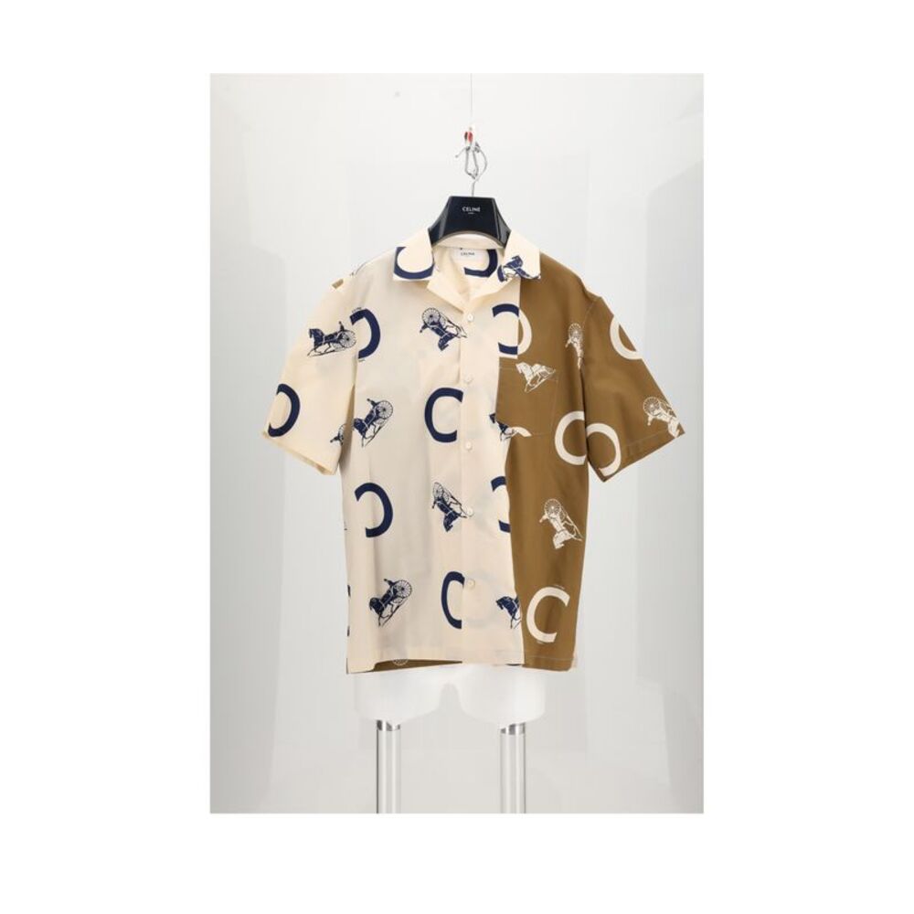 Celine Men Bowling Shirt